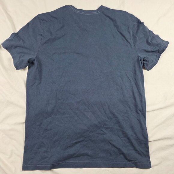 Life Is Good Octopus Mens Large Blue T Shirt Graphic Short Sleeve Crewneck - Picture 2 of 11